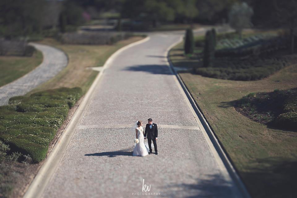 bride and groom married at bella collina