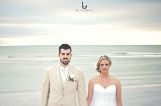 Intimate beach wedding and the Sirata resort at St. Petersburg Florida