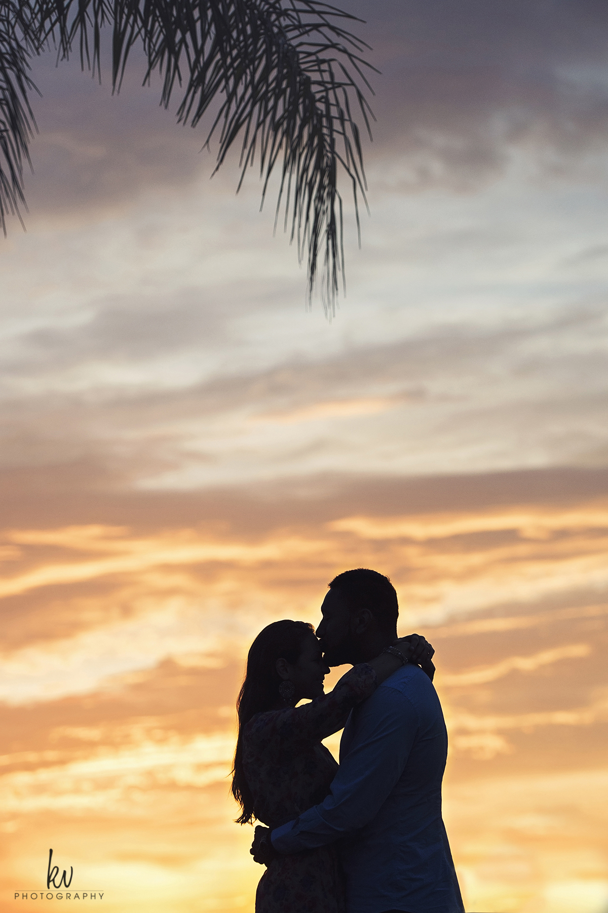 Reunion resort engagement session by KV Photography