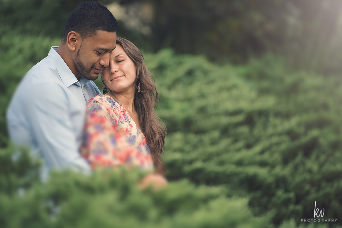Reunion resort engagement session by KV Photography