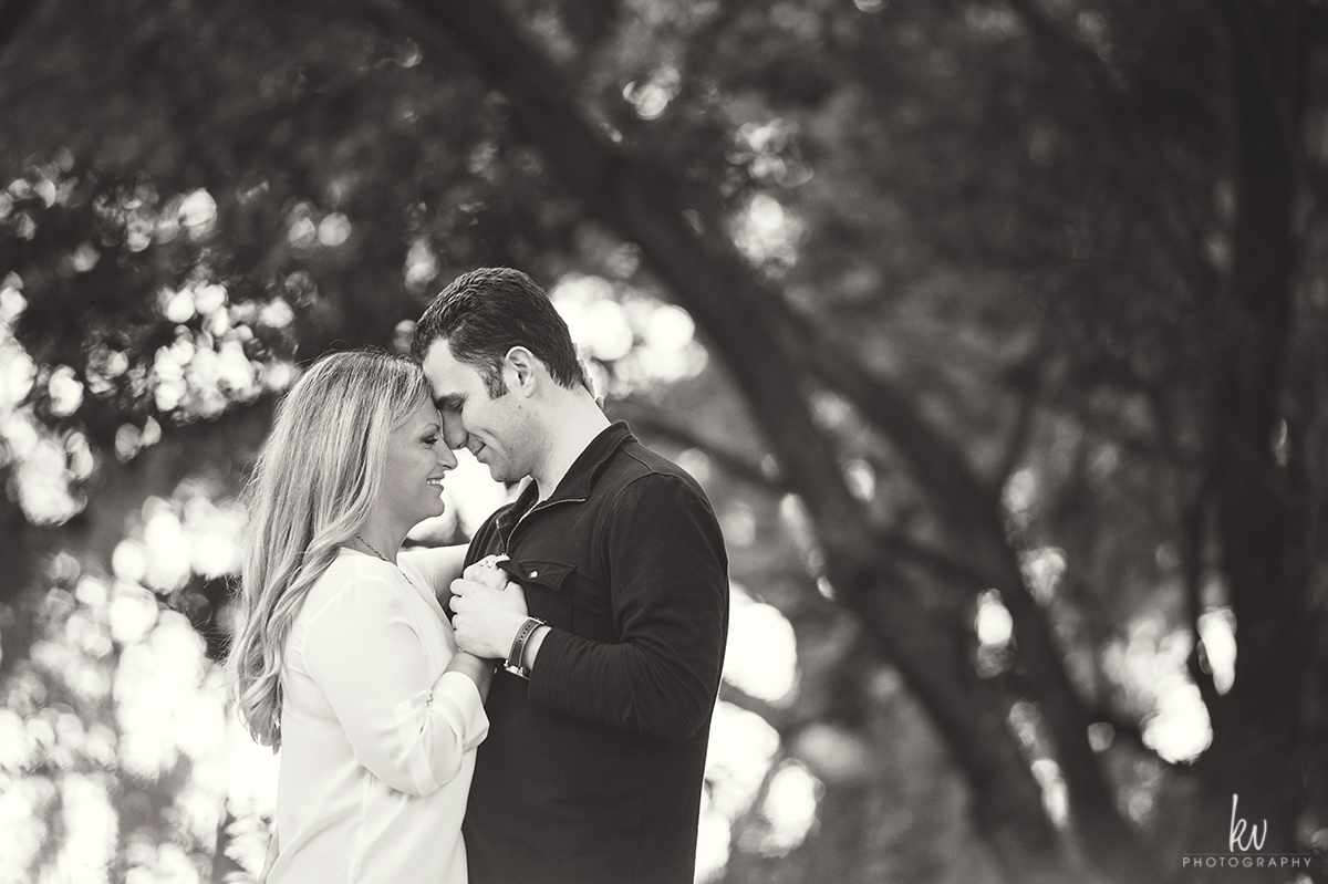 Engagement session in Winter Park Florida