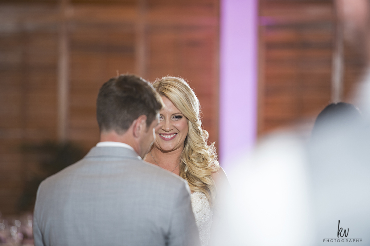 Ceremony during an orlando wedding by kv photography