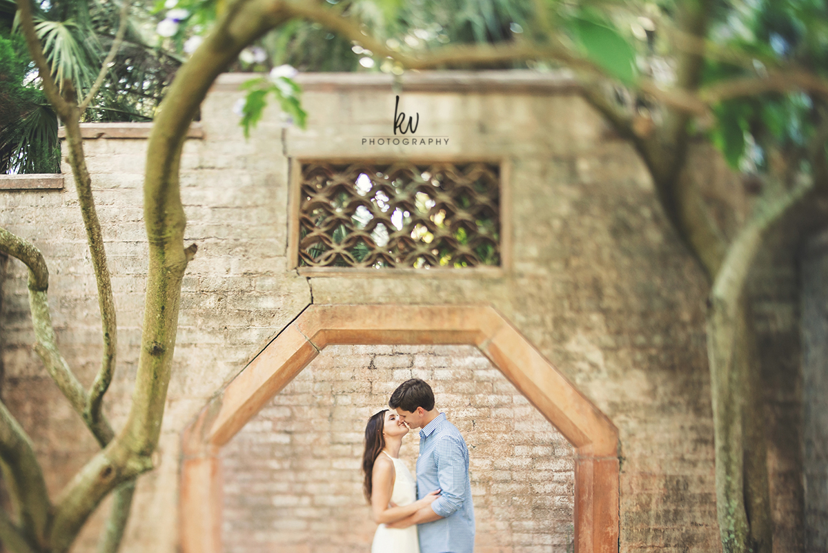 Bok Tower Garden Engagement Session