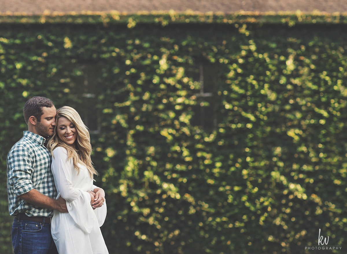 Stephanie and Ryan's engagement session in Downtown Orlando Florida